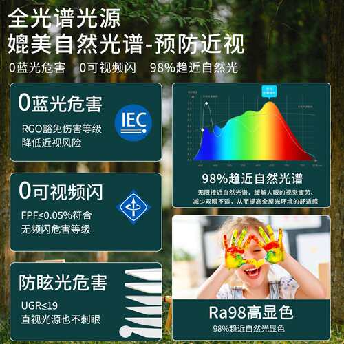 新款直销普瑞客厅灯现代简约主灯全光谱护眼超薄led吸顶灯大厅主