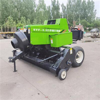 小四轮捡拾机 麦秸收割打捆机 加工定做秸秆捡拾器