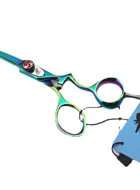 HC-01神行者  5.5寸个性  绿色 美发剪刀 理发剪 平剪 送包