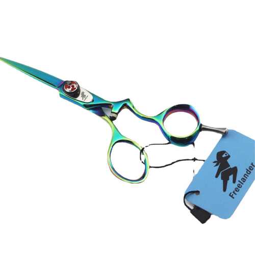 HC-01神行者  5.5寸个性  绿色 美发剪刀 理发剪 平剪 送包