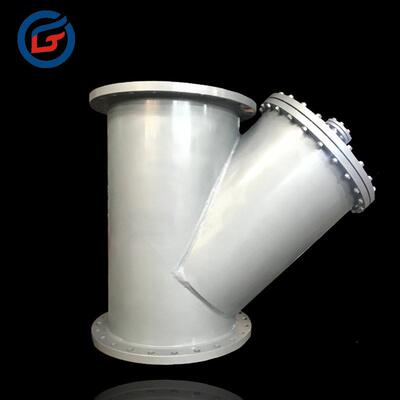 华光Y型过滤器除污阀DN300定制铸钢碳钢法兰温蒸汽阀GL41W-16P