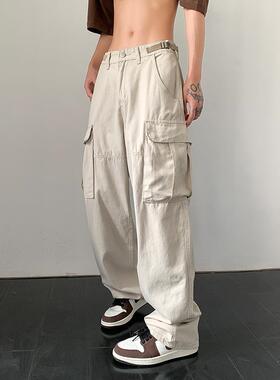 Women Cargo Straight Baggy Pants for Men Sweatpants Joggers