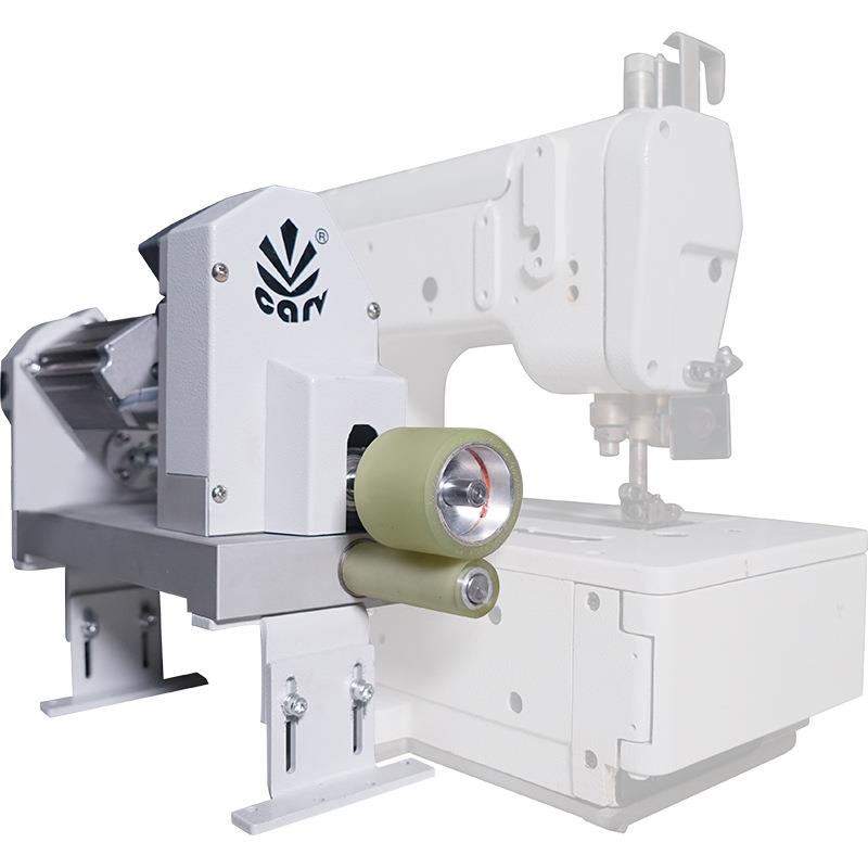 MD双驱后拉智能电子拖布轮大面积厚料织物帐篷防护服渔网缝制工艺