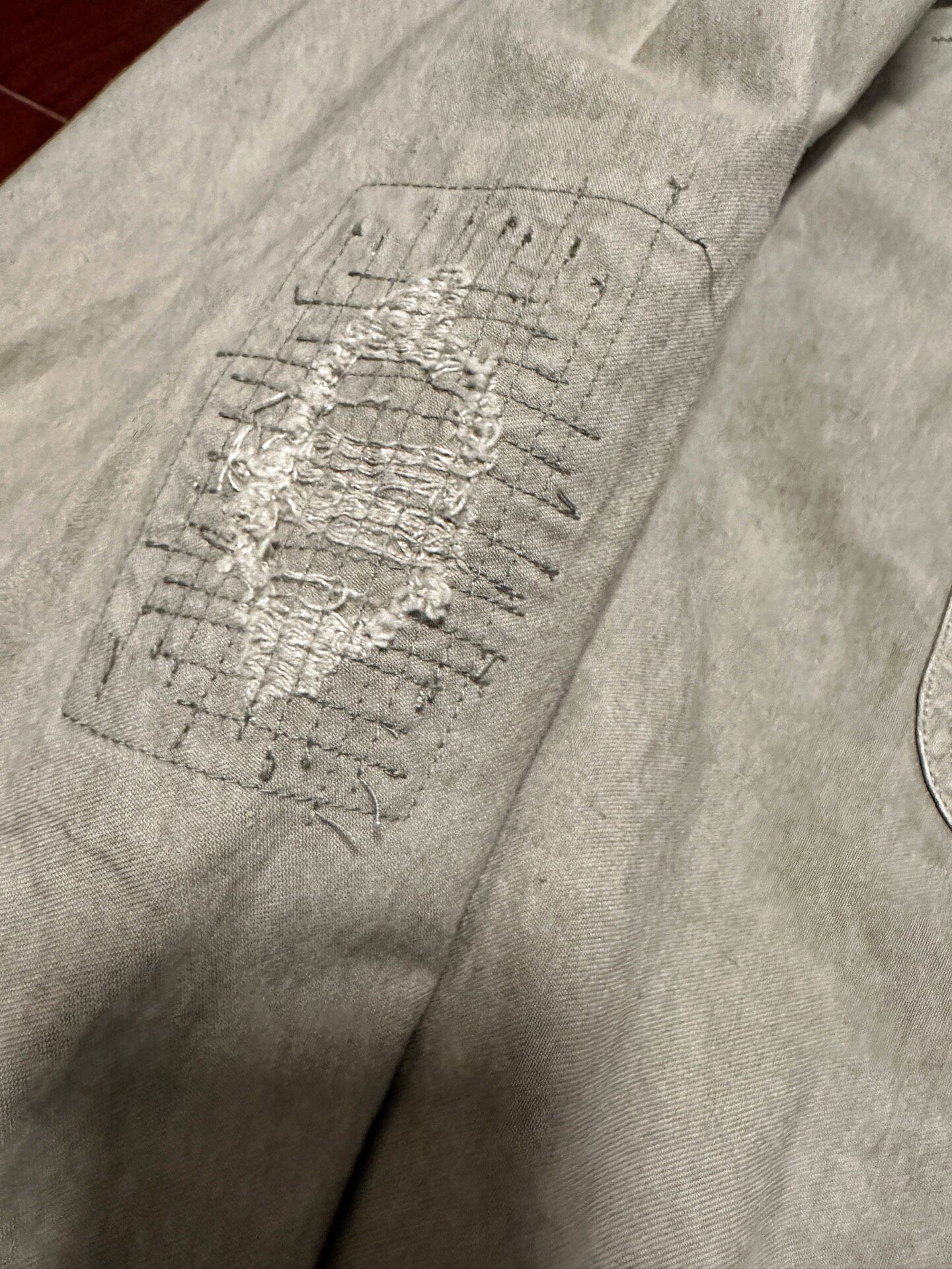 VISVIM Grand River L/S Crash Shirt — back