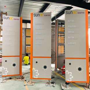 立漆指引信息价值观标牌大型售楼处指示牌不锈钢立户外牌牌烤标牌