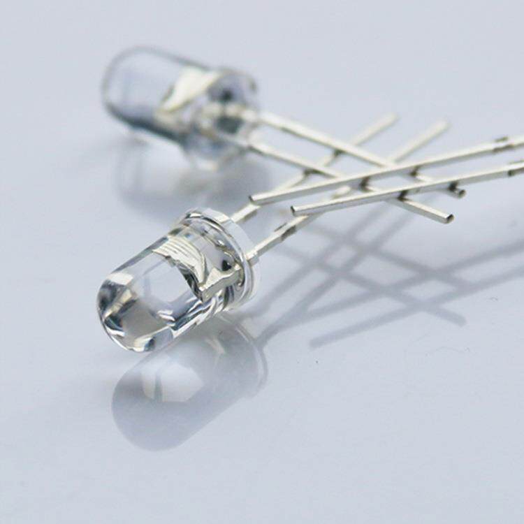 3mm圆头白光灯 短脚led灯珠发光二极管 超高亮直插式LED灯