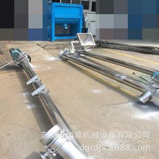 不锈钢螺旋上料机管式 螺旋输送机全自动螺杆提升机