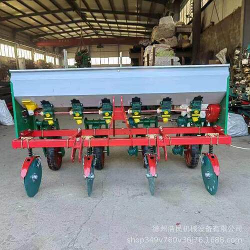 四轮精播追机圆盘式下机春季小麦追机撒机多功能施机