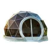 泡泡宿阳光张拉餐饮钢结构屋集成膜帐篷房餐厅房透明民星空景区