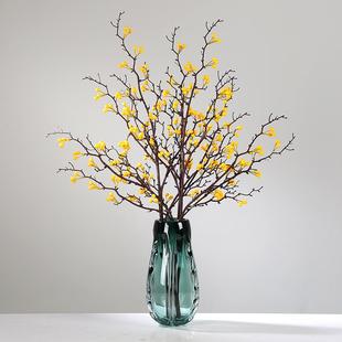 高档中式仿真花红浆果梧桐果发财客厅装饰花餐桌果喜庆送束礼花果