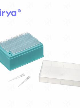 virya透明吸头200µL低吸附袋装PP材质制成吸液精准3215511