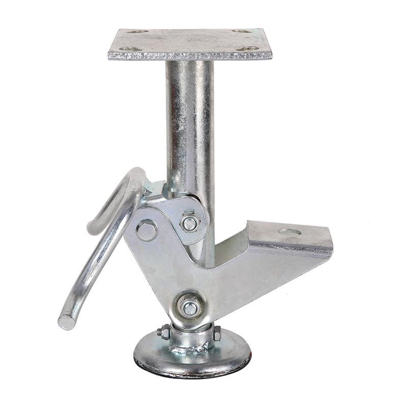 4568寸脚轮支撑架万向轮顶高器耐重抗冲击美式地刹器地刹升高器