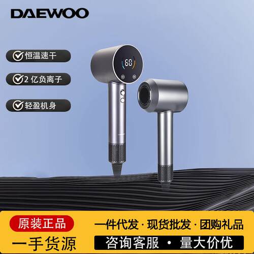 大宇吹风机HD04低噪高速家用负离子电吹风大风力吹风筒宿舍用学生