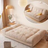 实木云两风用可折叠沙发多功能厅见详情小户型沙客发床现代奶朵油