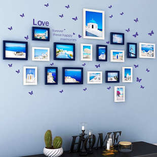 10寸相框 032相框创意挂墙组合北欧风格 照片墙相框墙简约现代5