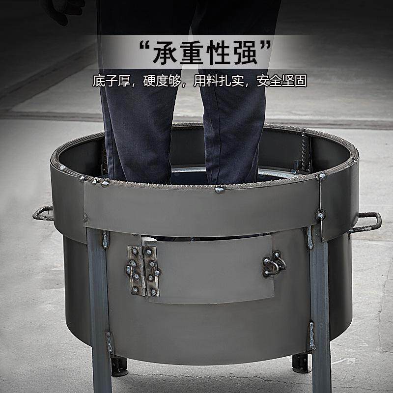 特大号柴火炉蜂窝煤炉子农村柴火灶移动灶台户外便携烧木柴炉厂家