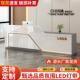 收银柜台吧台新中式 店美容院简约现代轻奢接待 公司前台桌柜台服装