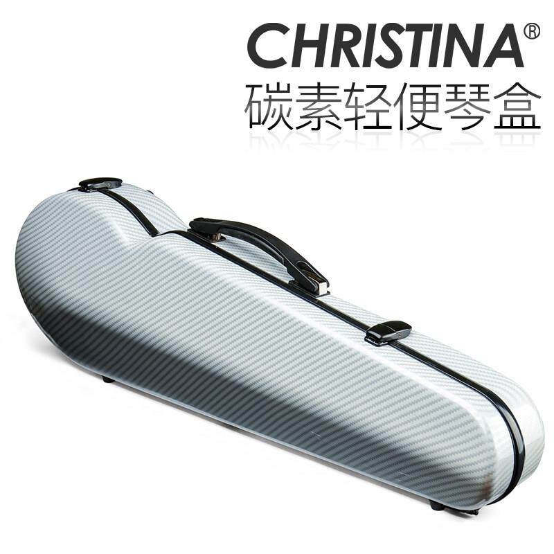 小提琴琴盒 VB15-44 白色条纹琴盒 轻便易携带 4/4尺寸