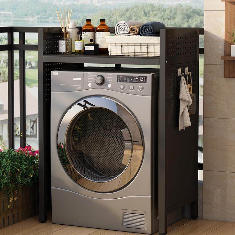 洗衣机子置物F98S9S56架阳台防不钢板烘干机上方架浴室水洗衣机架