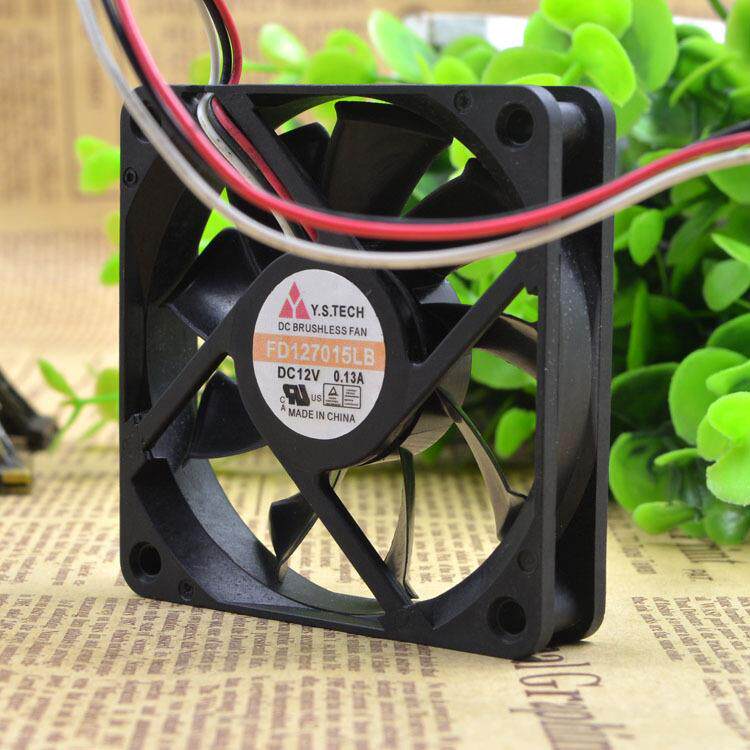 元山 Y.S.TECH 7CM FD127015LB 7015 12V 0.13A 静音 散热风扇
