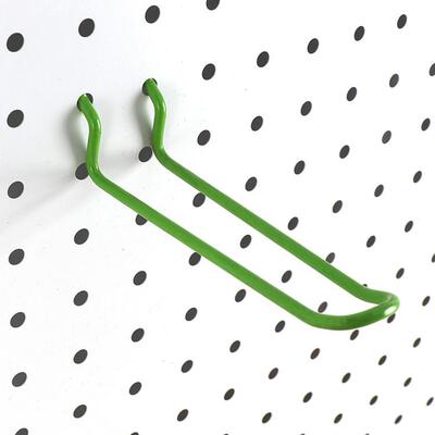 多功能专通用圆孔双线u型勾收纳置物五金工具洞洞板挂钩货架配件