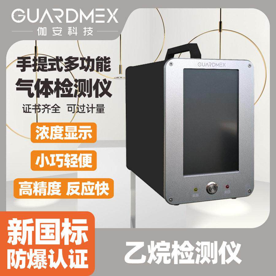 工业级防爆手提式多功能乙烷气体检测仪多合一气体分析仪