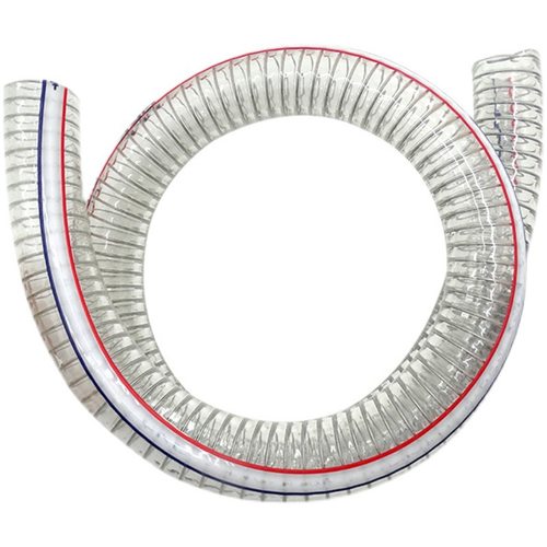 PVC耐高温真空管钢丝透明PVC管