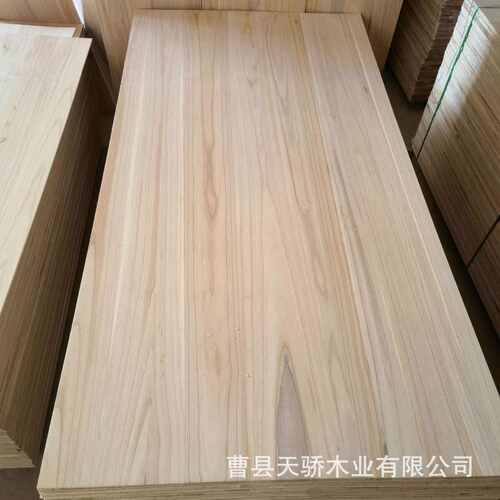 实木桐木拼板家装建筑原木板不易劈裂大板抽屉AA级别桐木直拼板