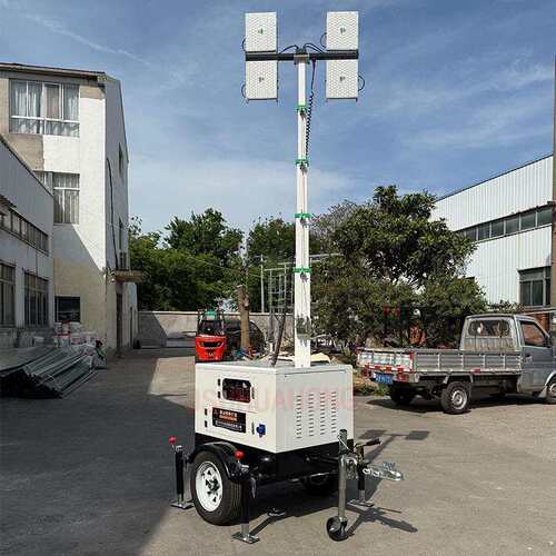 移动式照明灯塔LED灯金卤灯柴油机灯车light tower HMF968