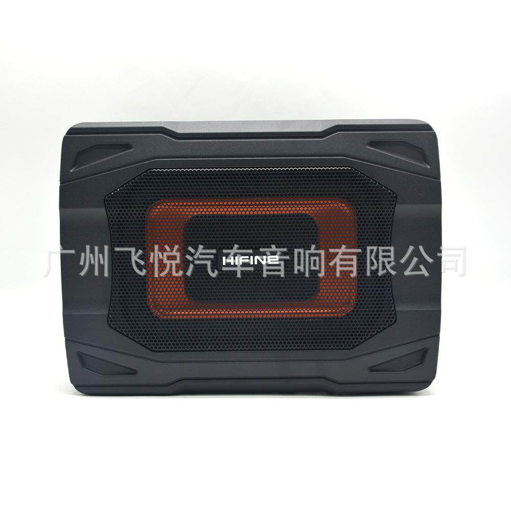 汽车音响喇叭HIFINE 6*8寸超薄低音炮座椅炮重低音发烧级音响