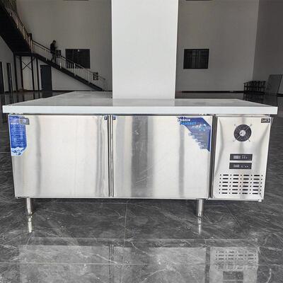 商用酒店厨房饭店冷藏冷冻冰柜风冷无霜操作台保鲜台卧柜冰柜