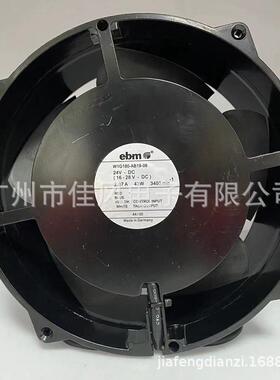 西德EBM W1G180-AB19-06 24V 2..07A 20070超暴力风扇