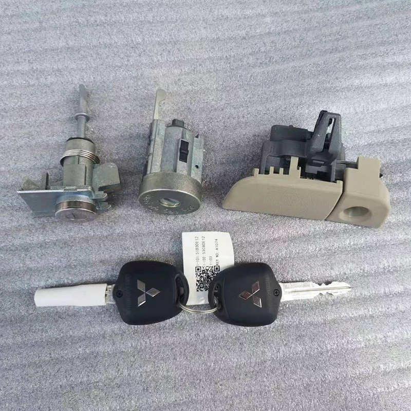 适配三菱帕杰罗劲畅全车锁芯车门杂物箱锁点火锁电门锁遥控器钥匙