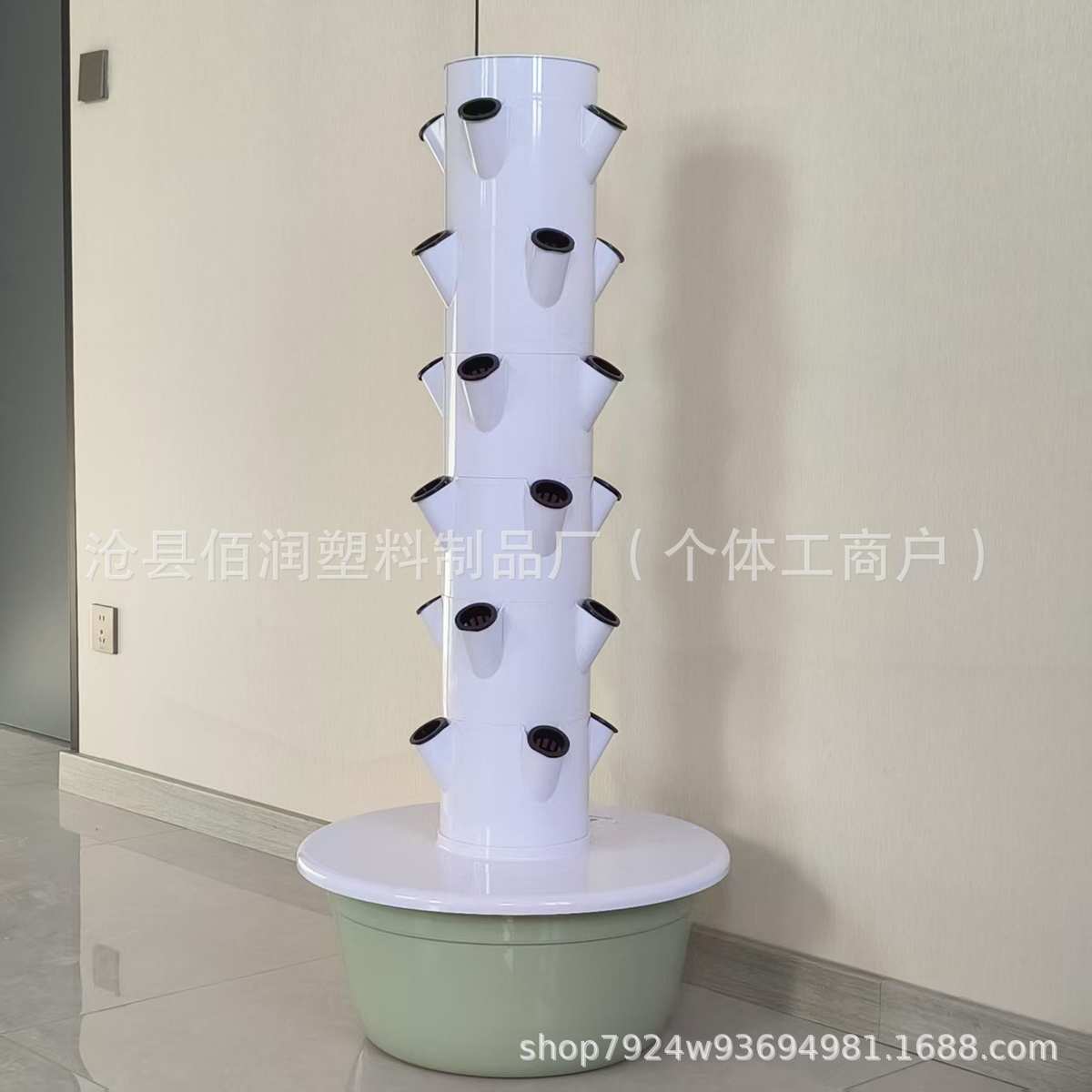 新款代发垂直水培塔智能蔬菜种植机种菜立柱无土栽培设备工厂