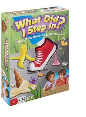 我鞋子踩到了什么益智儿童桌游亲子互动多人连连看创意恶搞玩具