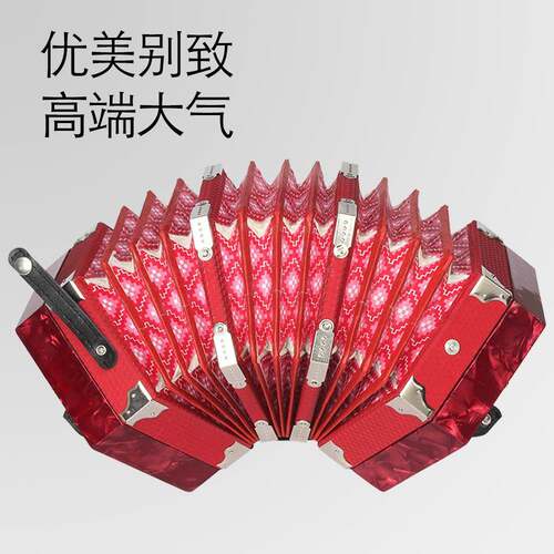 琴IRIN六角手风琴初者AR-170童成儿人演奏手学风20键儿童大人手风