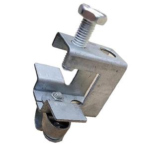 钢结构固定管卡弱电工程KBG电线管卡子固定吊卡工字钢卡钢梁夹夹