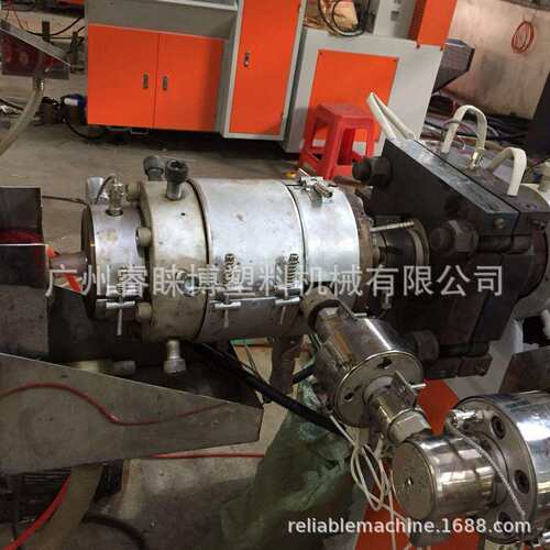 TPR塑料皮圈机器 塑料橡皮筋生产线 广州双色塑料橡皮筋挤出设备
