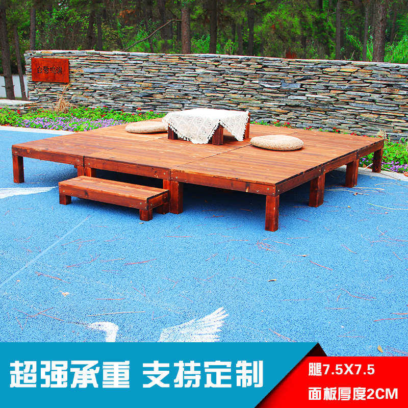 庭院别墅花园碳化防腐木头防水防晒露台室外阳台户外室外平台地板,家装主材,实木地板,淘宝优惠券,粉丝福利购,淘宝优惠卷