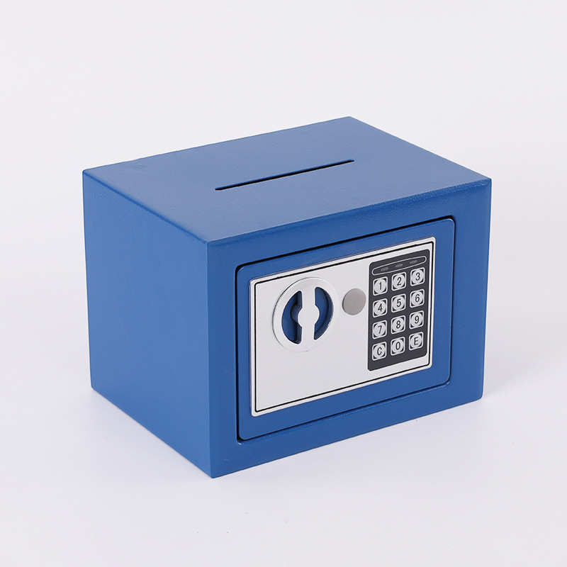 保险柜全钢密码钥匙双保险防盗保险箱家用迷你入墙贵重物品保险箱