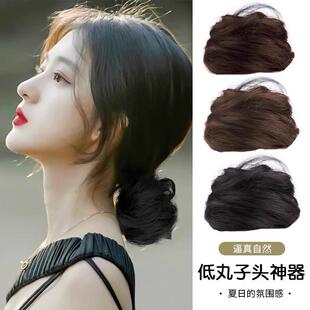 Low-maintenance hair accessories, false hair buns, hair ties