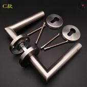 包邮 逃生门锁拉手 双开关消防门把手过道锁 304不锈钢防火锁把手