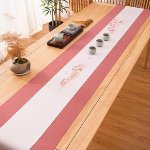茶台布 新品 厂家促销 防水茶席日式 布艺桌旗田园风茶垫茶盘垫中式