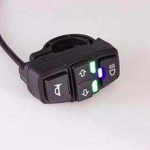 Ebike Light Switch+Horn and Turning Light Switch Scooters