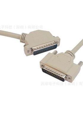 L-COM CSMN4525-2MM 25针D-Sub线缆DB25公头/45度右出线公头 现货