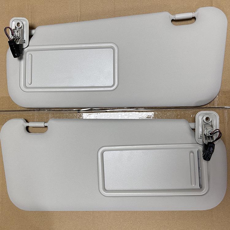 适用于2010-2013年马自达3遮阳板带线带灯遮光板bbm2-69-320c-75