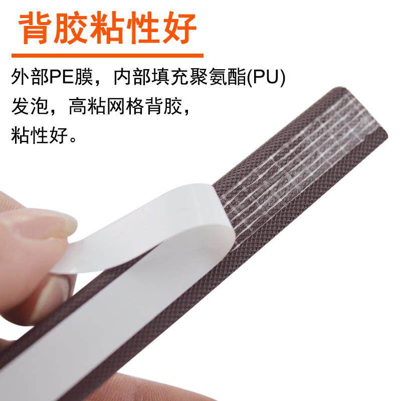 防盗门密封条入户保险门防撞条木门隔音条铝合金窗防风自粘条V型