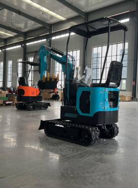 跨境商品1吨迷你挖掘机 Crawler excavator农用挖掘机EPA/欧5认证