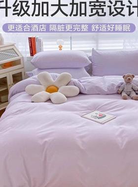 医护级A一次性床品枕四件套床单被类罩套加厚脏酒CYS-纯色店旅行