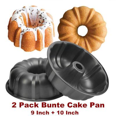 Fluted Tube Pan Steel Bunte Cake Pan Bundt Pan Baking